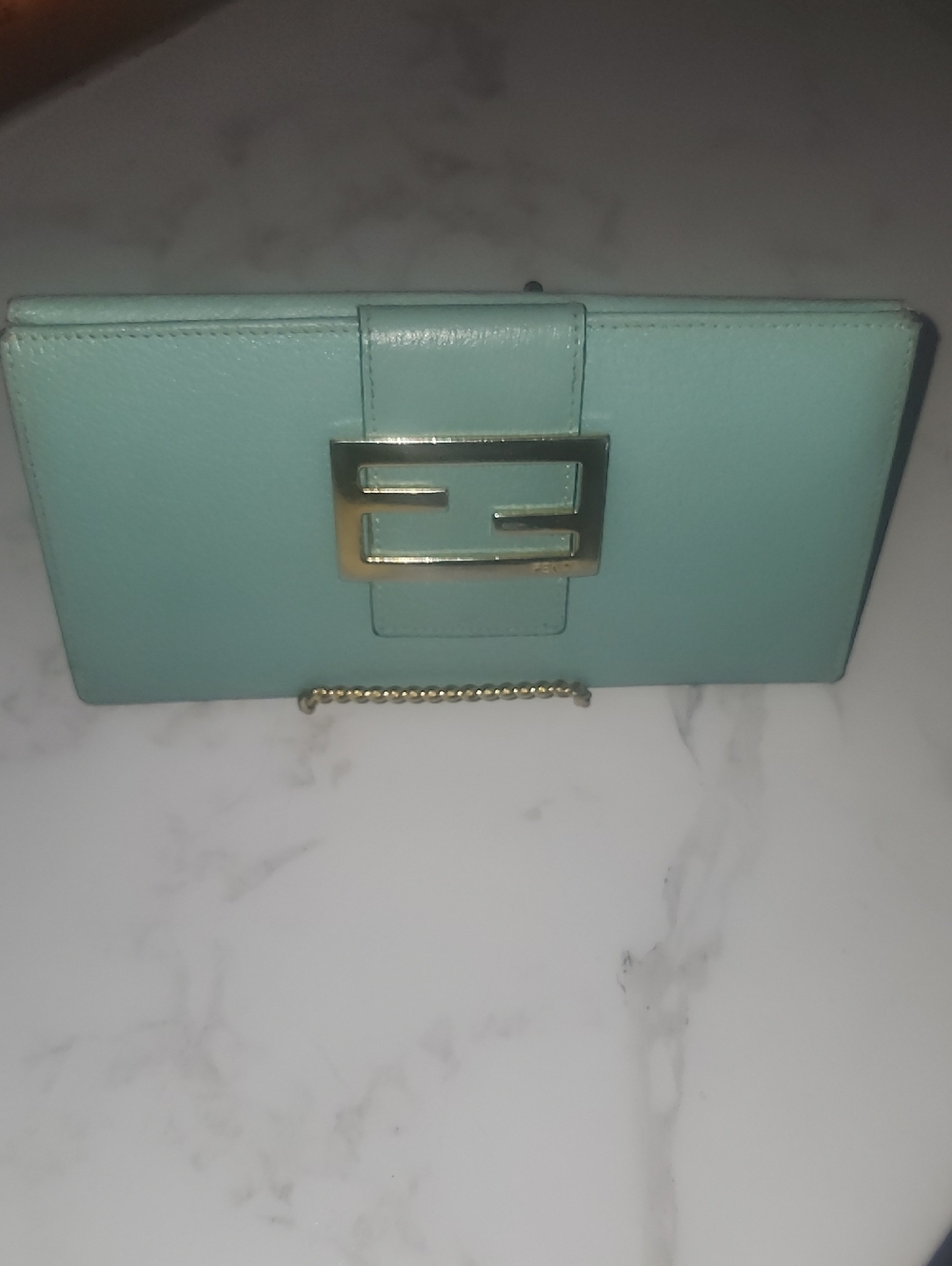 Vintage Fendi Mint Long Wallet